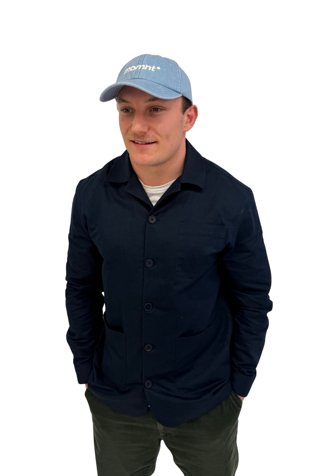 Vintage Light Blue Baseball Cap | MOMNT