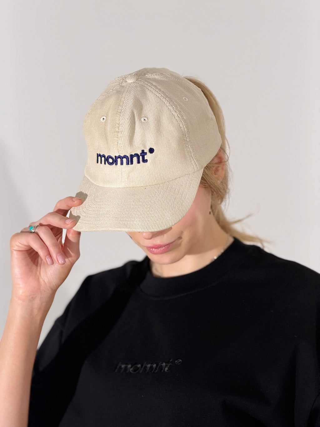 Stone Corduroy Cap | MOMNT