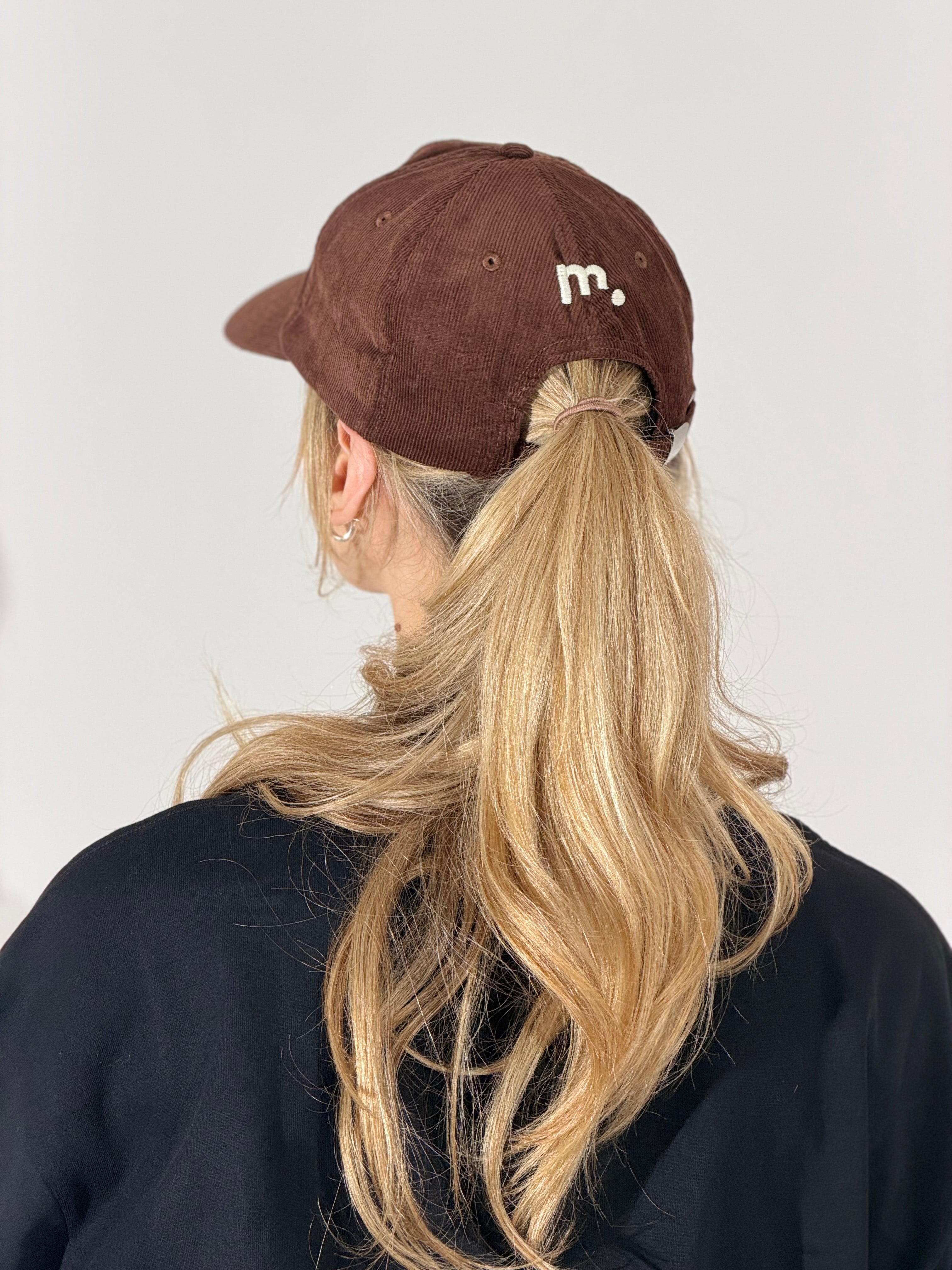 Brown Corduroy Cap | MOMNT