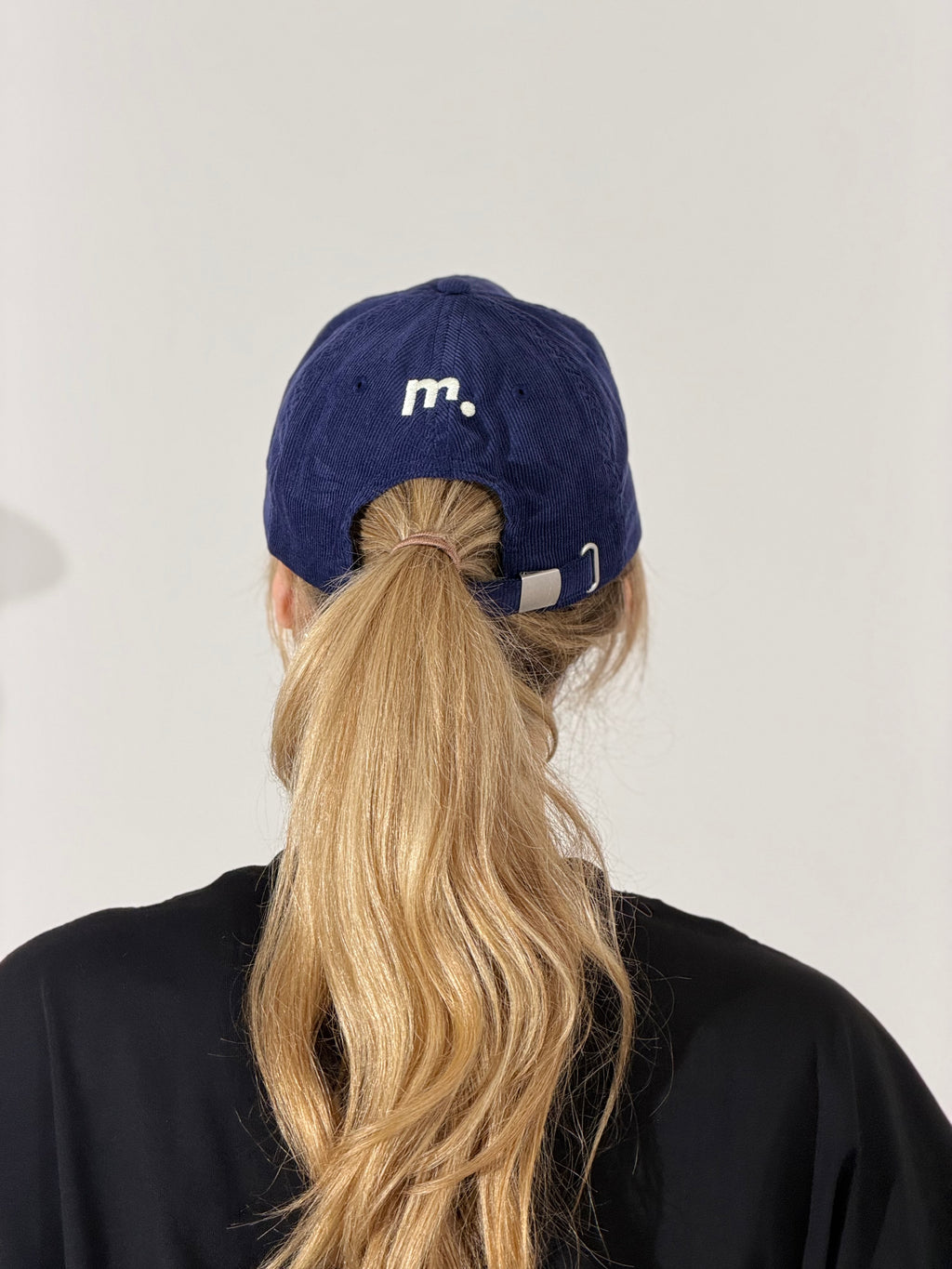 Navy Corduroy Cap | MOMNT