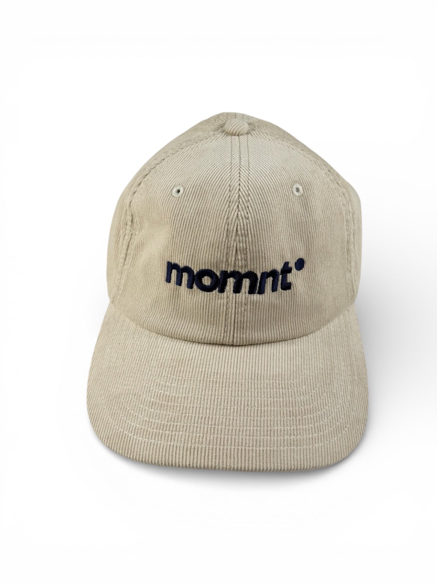 MOMNT Stone Corduroy Cap "MOMNT"